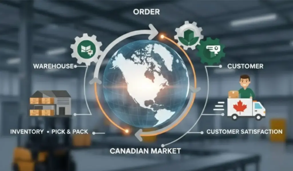 Why Order Fulfillment Is Important - a complete cycle representation